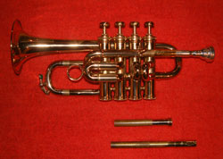 Piccolo trumpet in Bb image